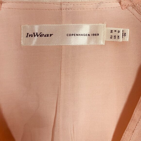 INWEAR dress JosalindIW dress light cream color size 36 - Picture 3 of 16